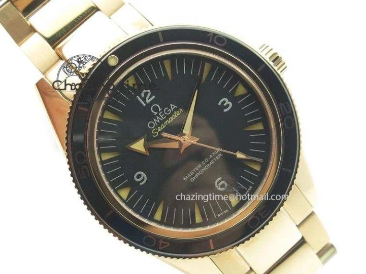 0810 Seamaster 300 Master Co-Axial Liquidmetal V6F Best Edition RG On RG Bracelet A8400 (Free Nylon Strap) Resilient 8265